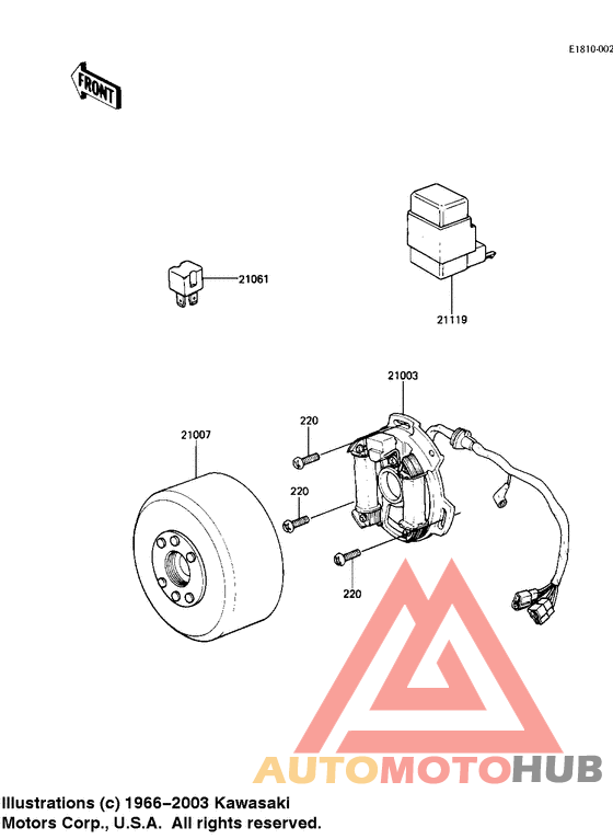 Ignition/generator/rectifier