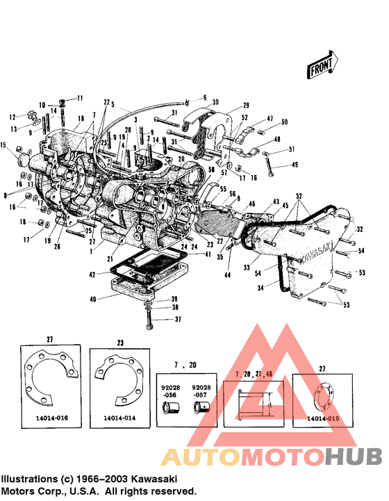 Картер двигателя