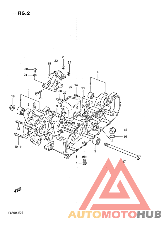 Картер двигателя