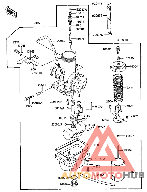 Carburetor assy