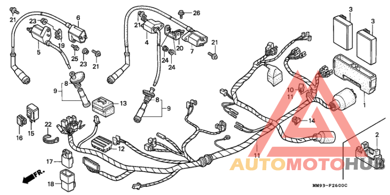 Wire harness/ ignition coil
