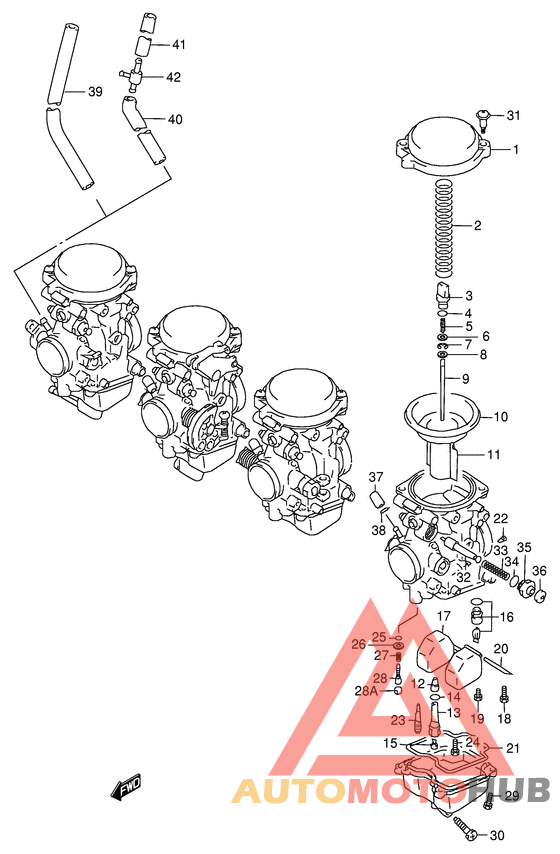 Carburetor assy