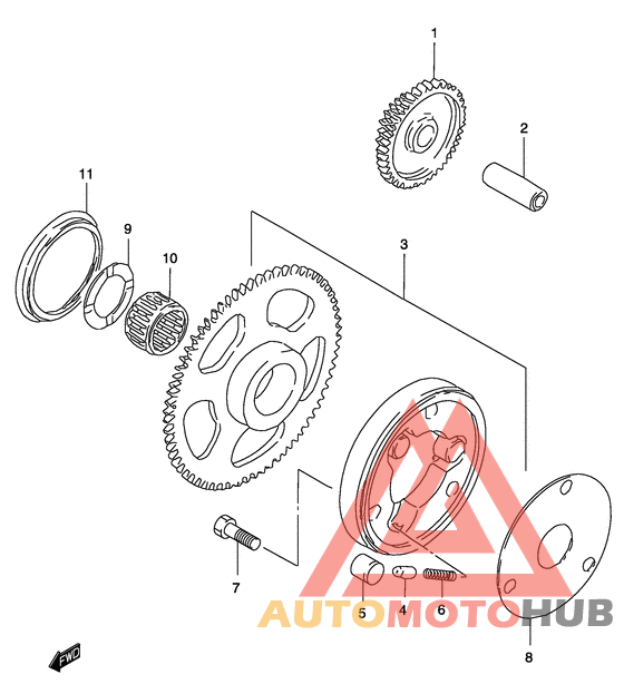 Муфта стартера