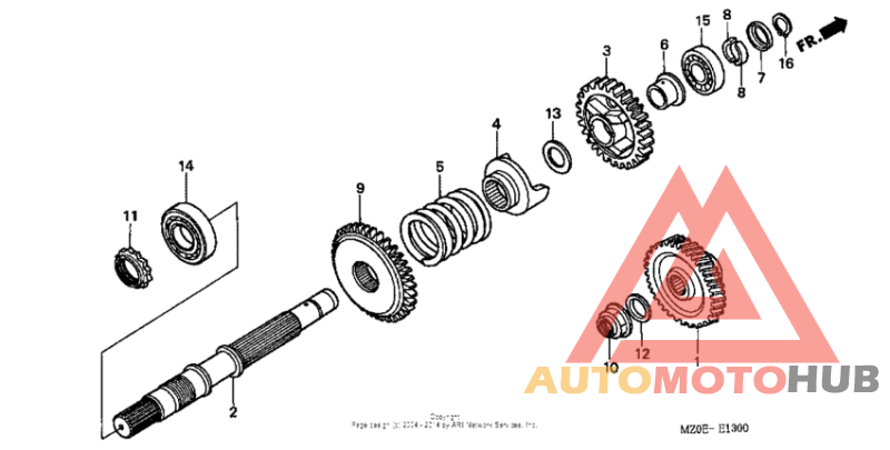 Вал ведущий