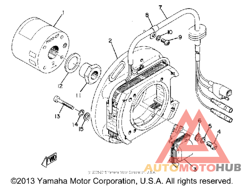 C-d-i magneto assembly