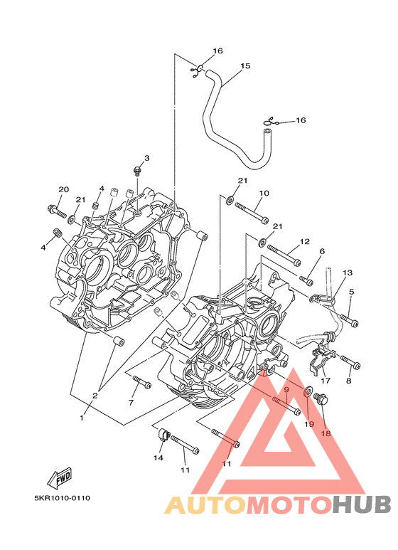 Картер двигателя