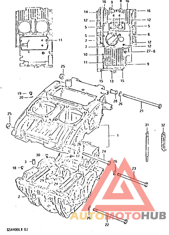 Картер двигателя