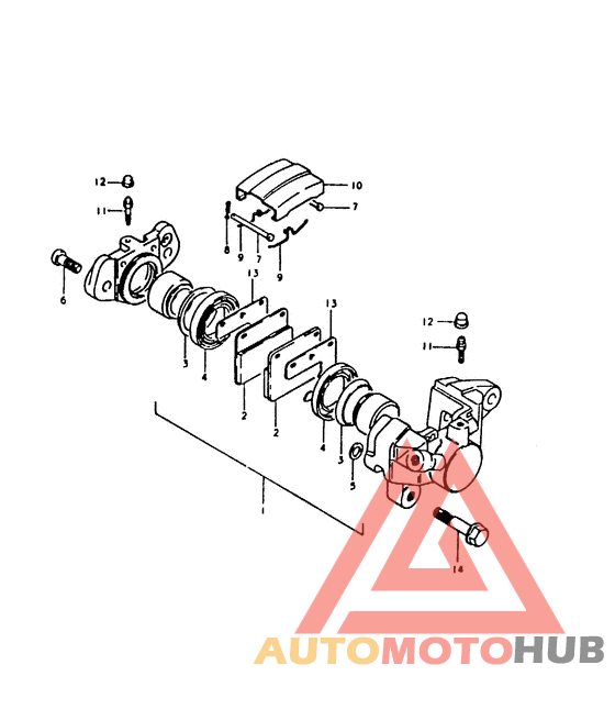Задний суппортs
