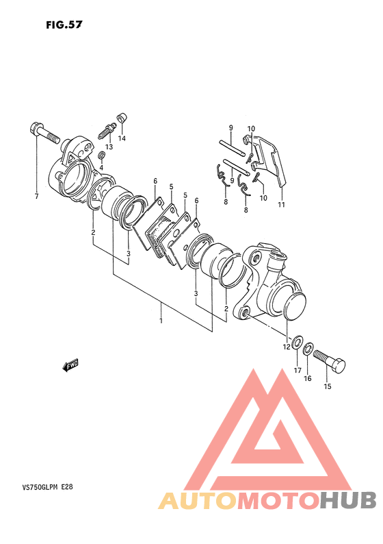 Передний суппорт