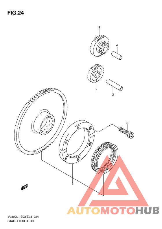 Муфта стартера