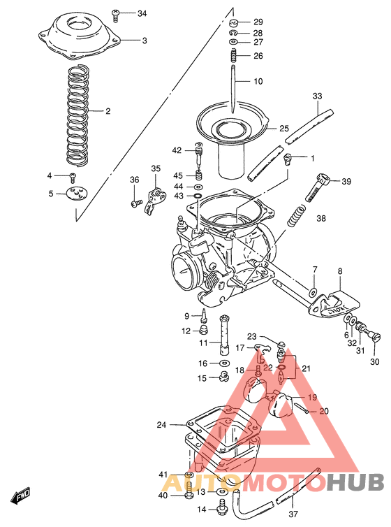 Carburetor assy