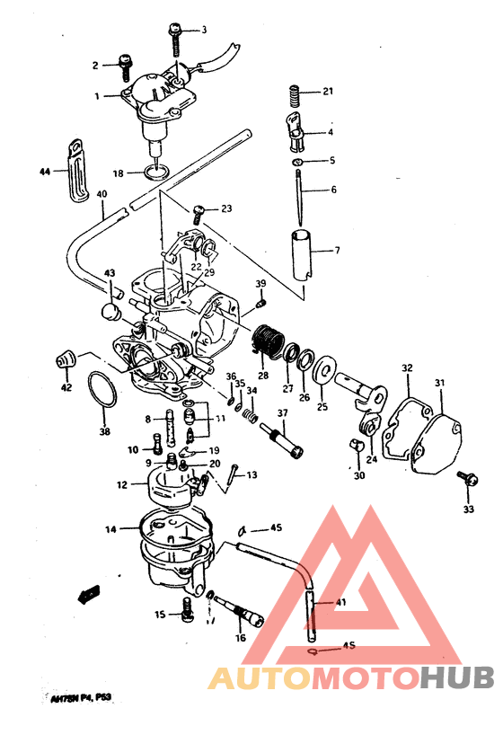 Carburetor assy