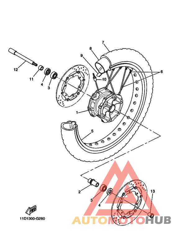Transom + tube