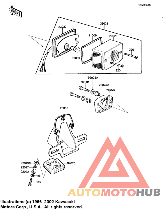 Taillight unit ass`y