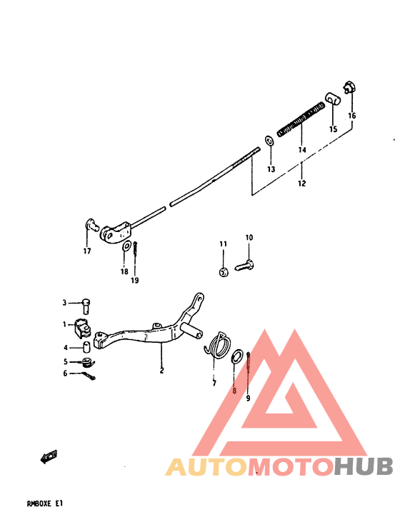 Передний суппорт