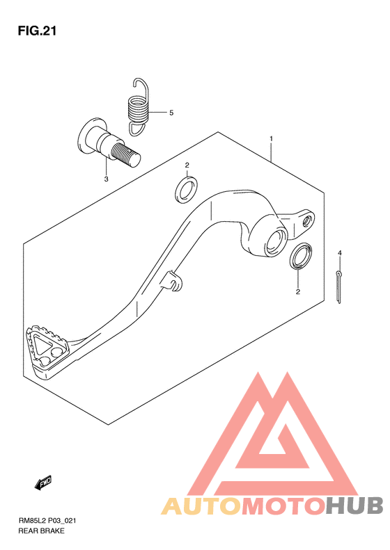 Передний суппорт