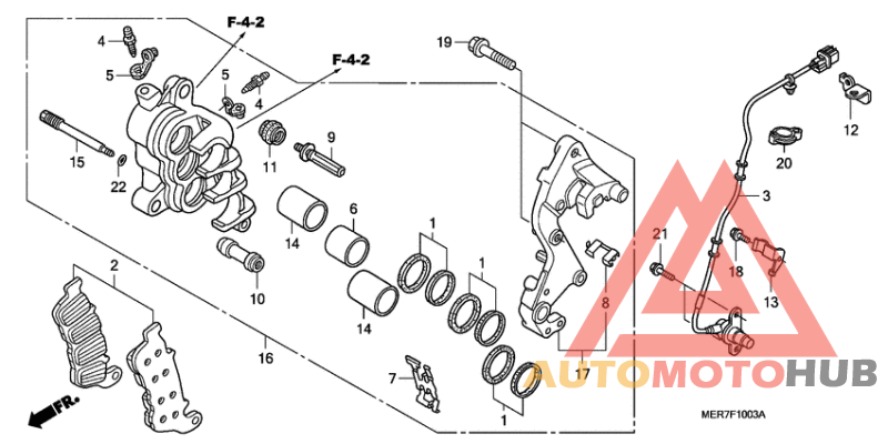 Передний суппорт