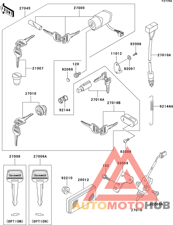 Ignition switch(a7/a8)