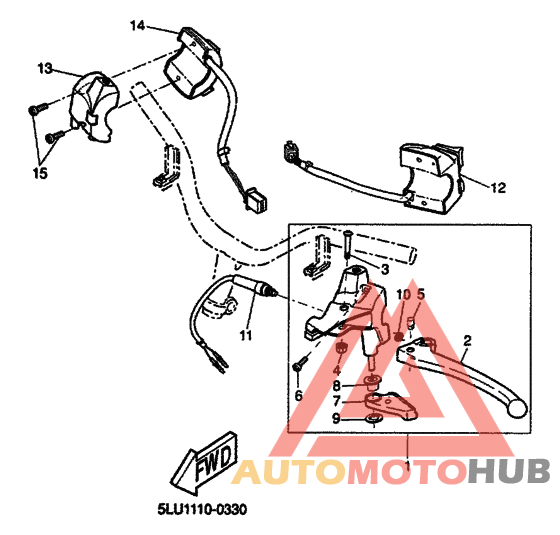Interruptor  manillar&palanc