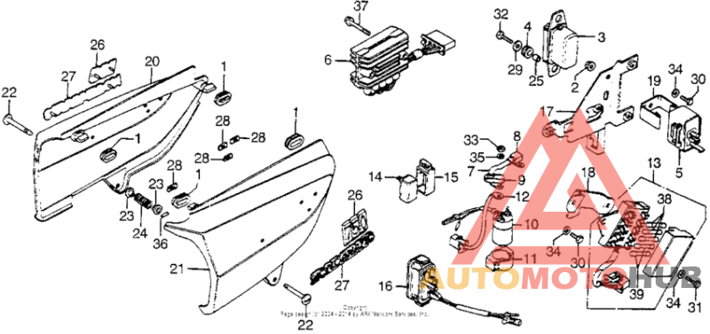Side cover + regulators