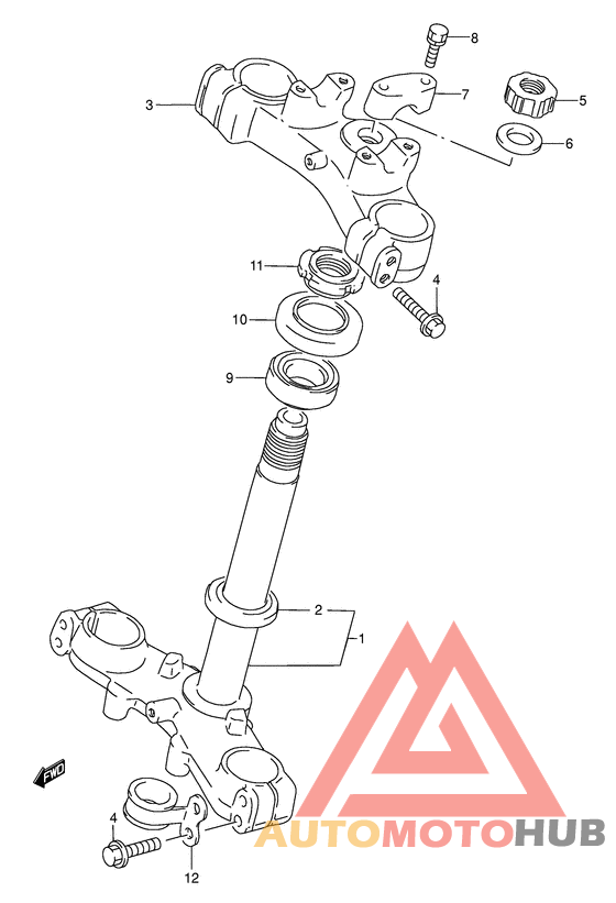 Траверса нижняя