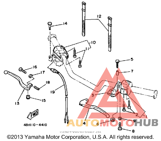 Handle switch-lever
