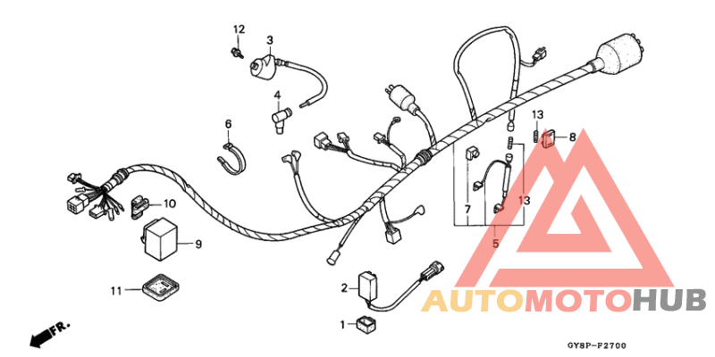 Wire harness/ ignition coil