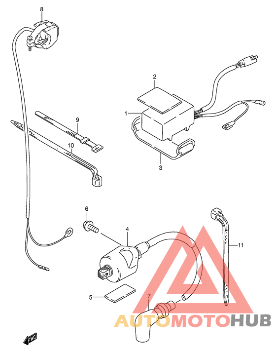 Cdi unit - ignition coil
