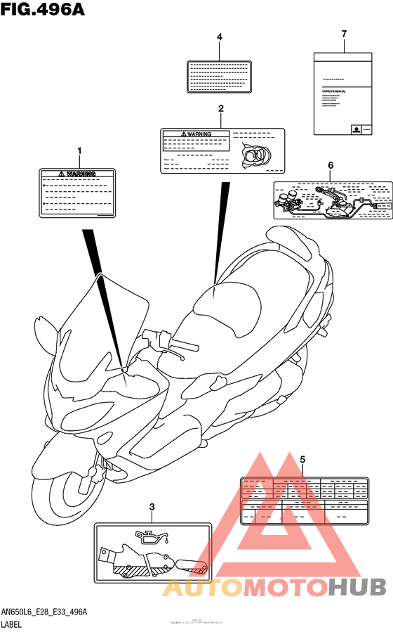 Label (An650L6 E33)