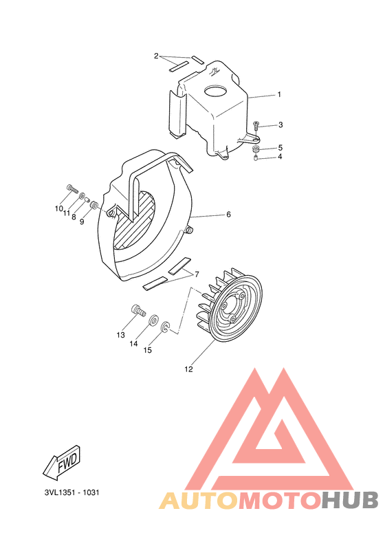 Air shroud. fan