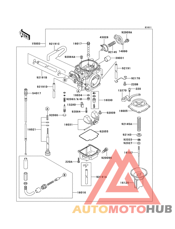 Carburetor assy