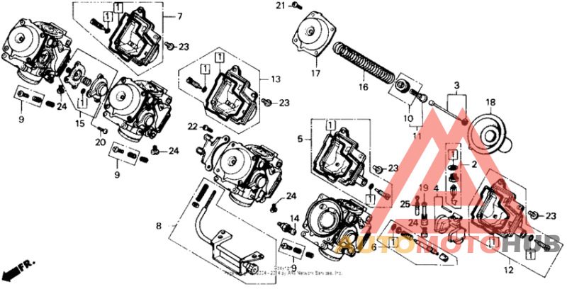 Детали карбюратора