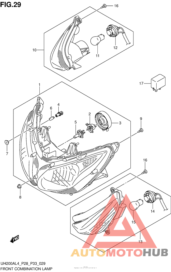 Front Combination Lamp
