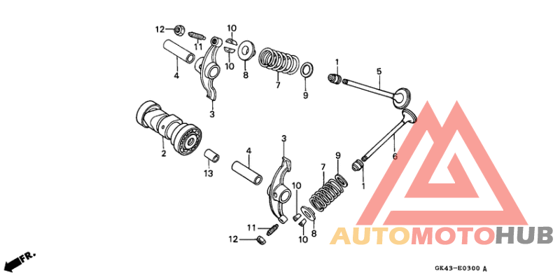 Распред вал/клапана
