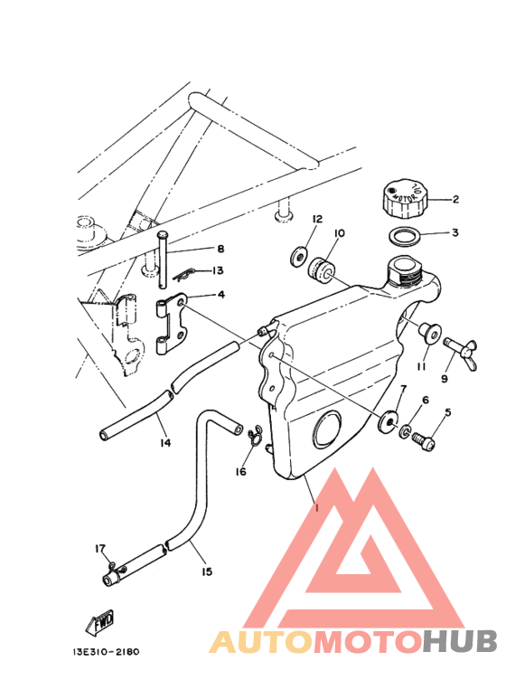 Oil tank assy