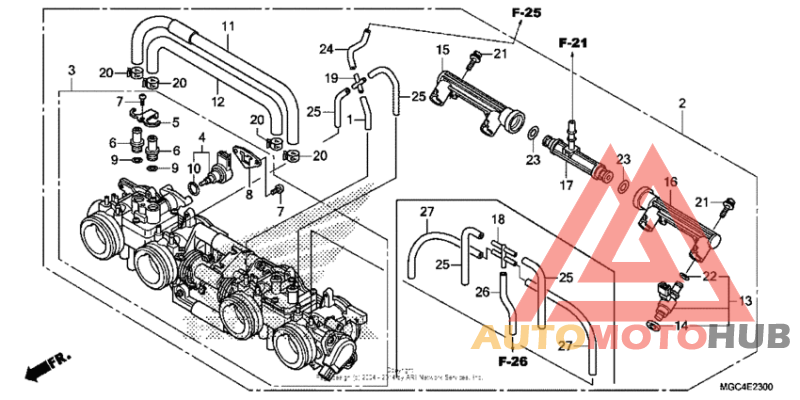 Корпус Дросселя