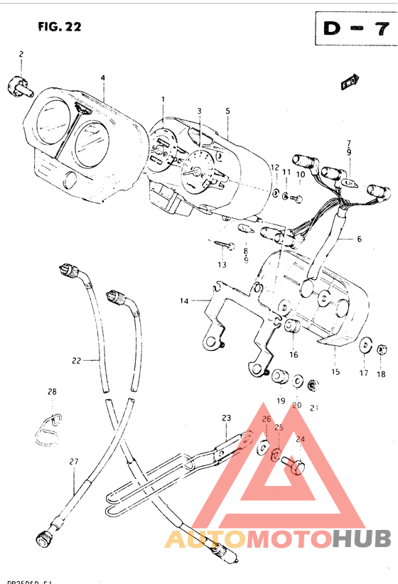 Спидометр-тахометр