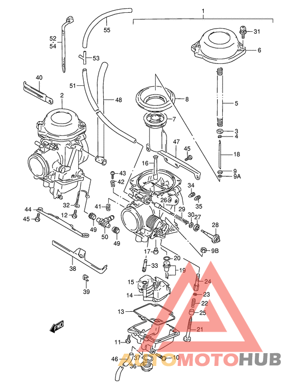Carburetor assy