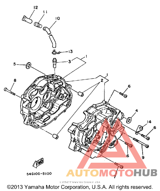Картер двигателя