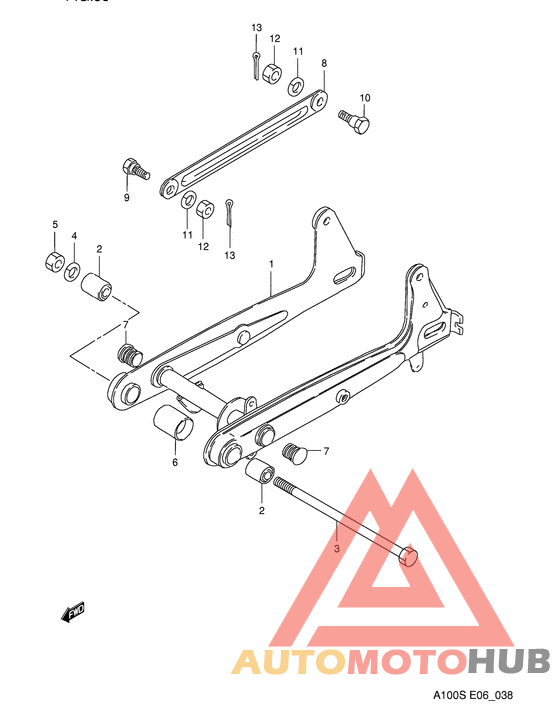 Маятник задний