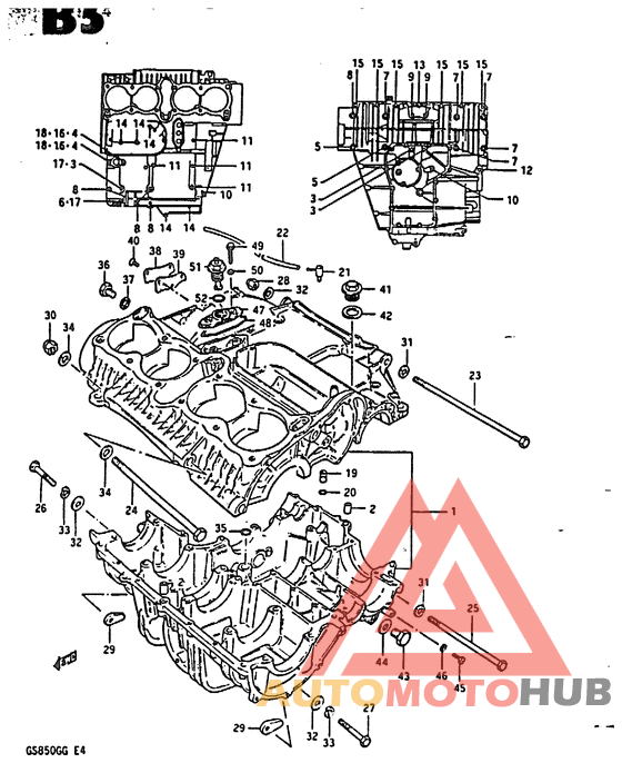 Картер двигателя