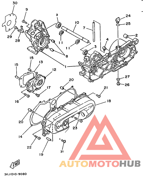 Картер двигателя