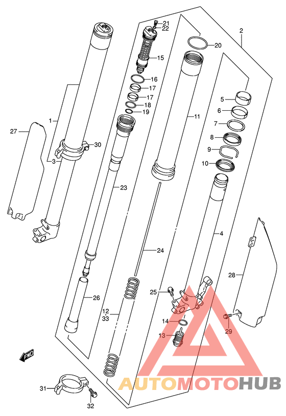Передняя вилка