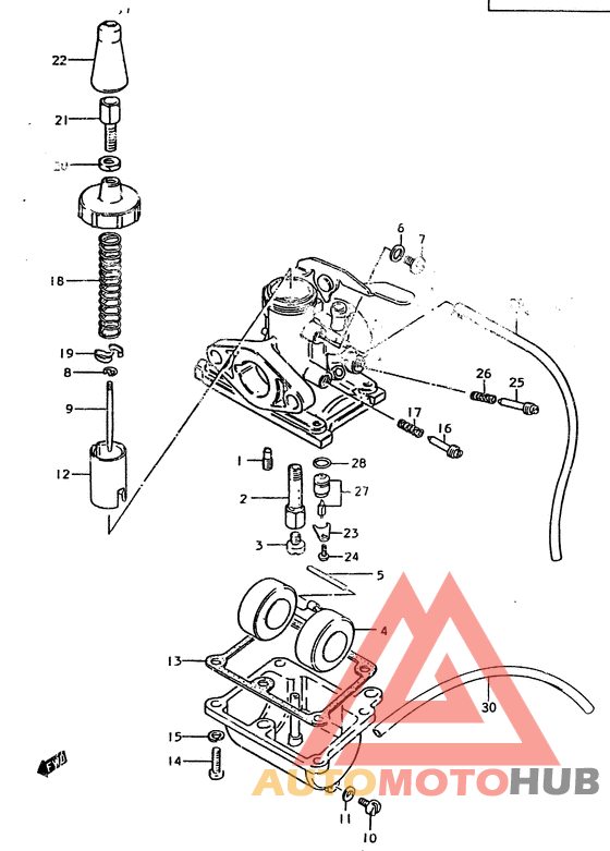 Carburetor assy