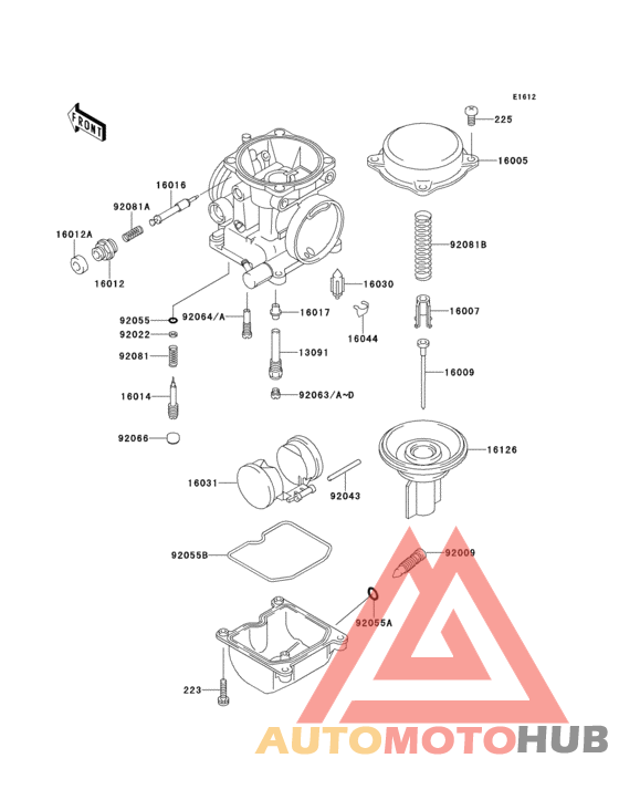 Карбюратор в разборе