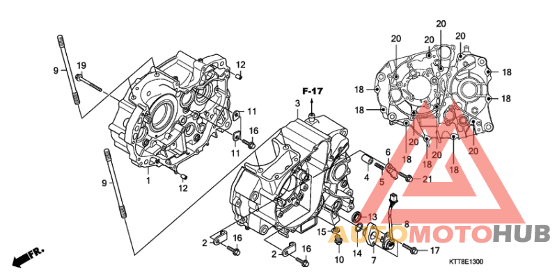 Картер двигателя