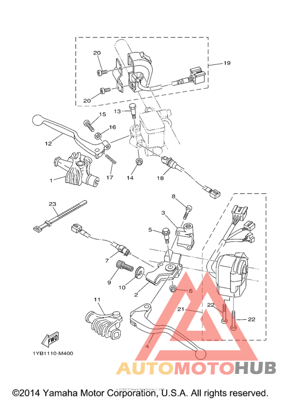 Рулевые переключатели