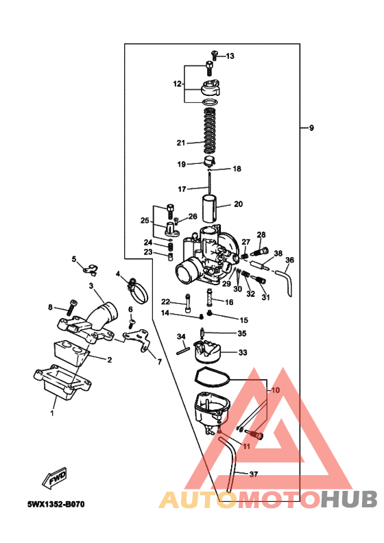 Carburetor assy