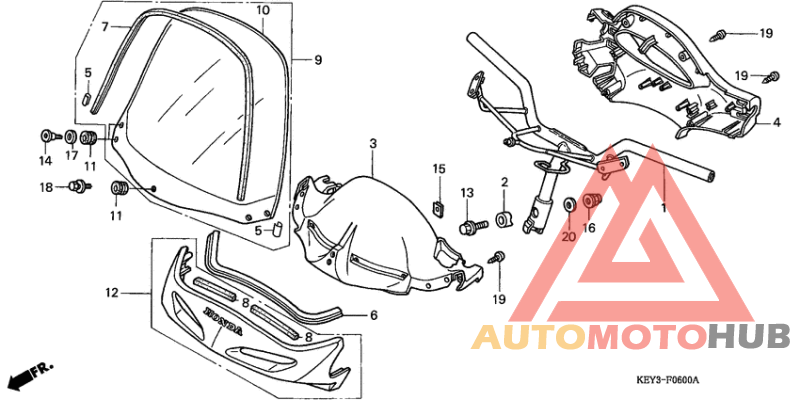 Handle pipe/handle cover