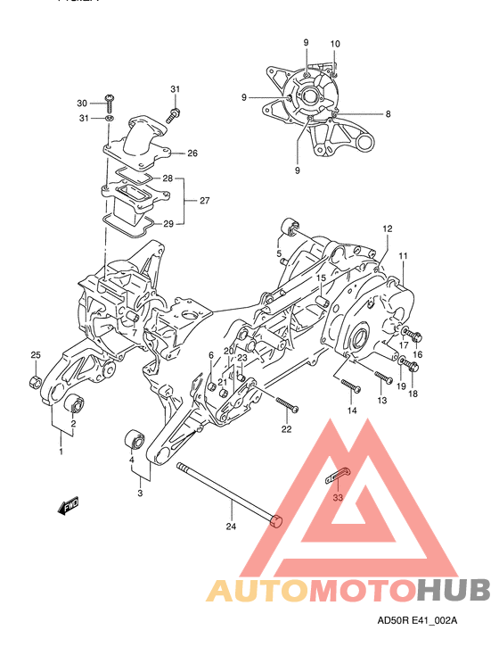 Картер двигателя